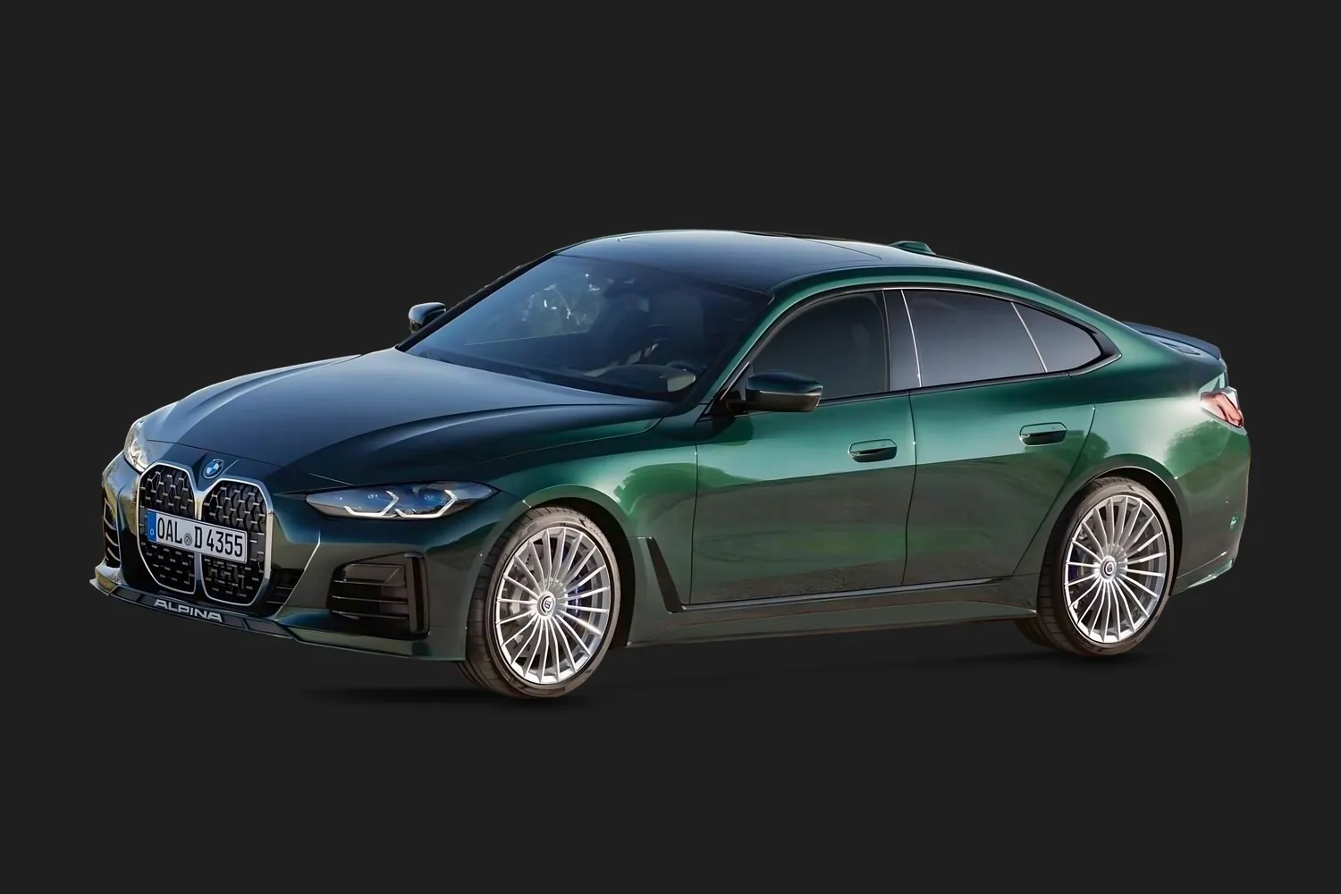 Alpina D4 S: D4 S Gran Coupé с фарами новой 4 серии