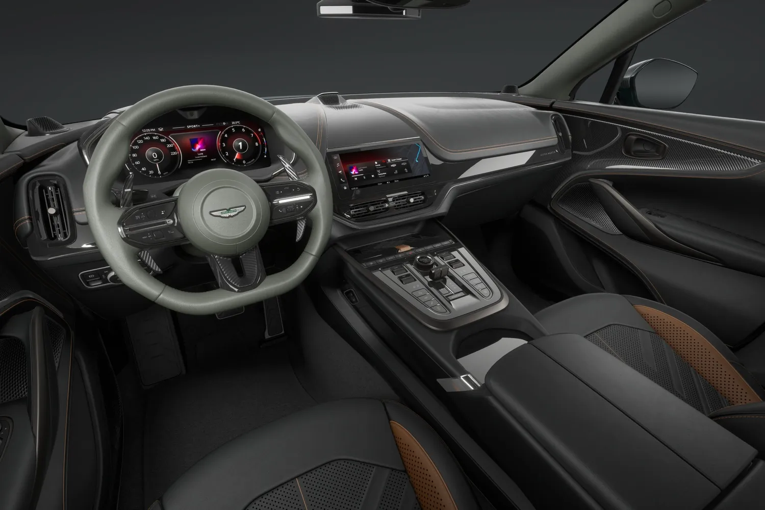 Aston Martin DBX: Торпедо в карбоне и звук Bowers & Wilkins