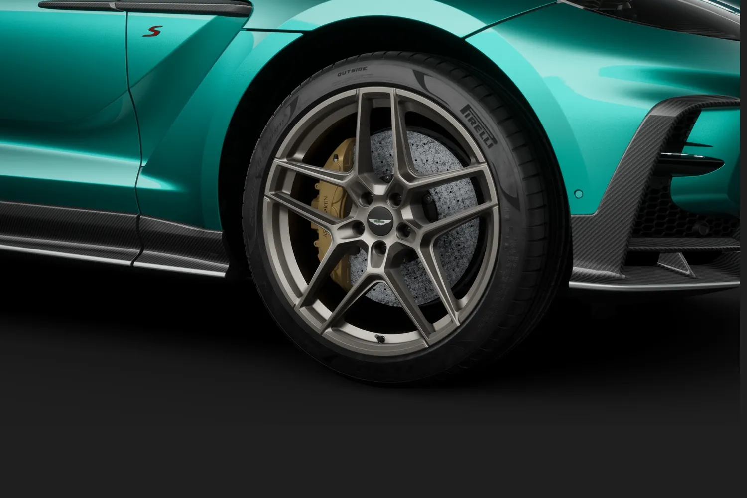 Aston Martin DBX: Магниевые колёса 23 дюйма