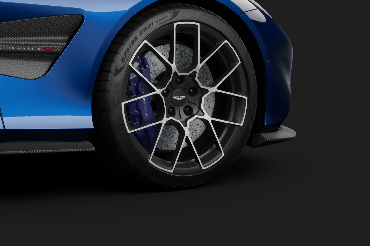 Aston Martin Vanquish: Multi Spoke и тёмно-синие суппорты