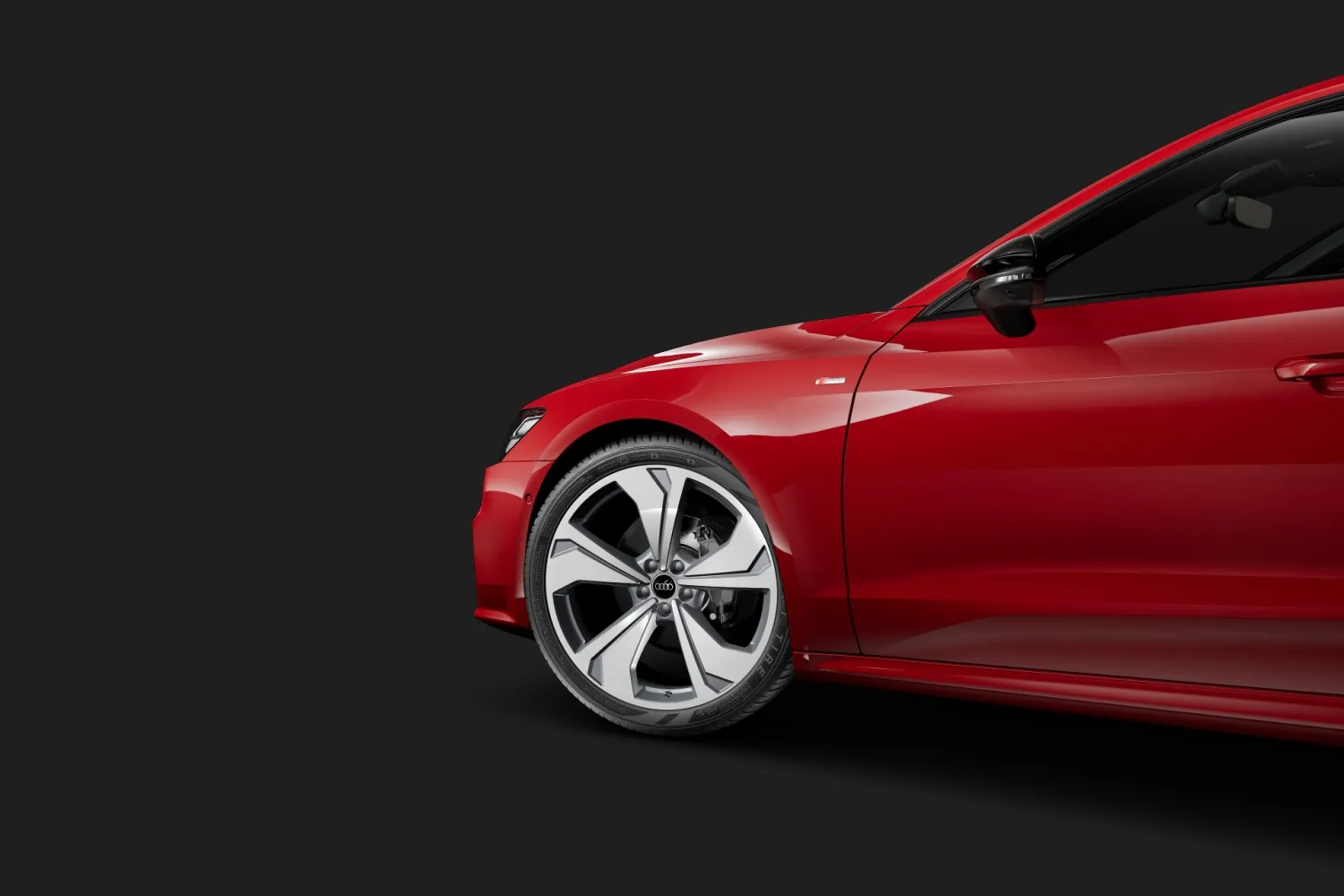 Audi A7: 21 дюйм графитового цвета