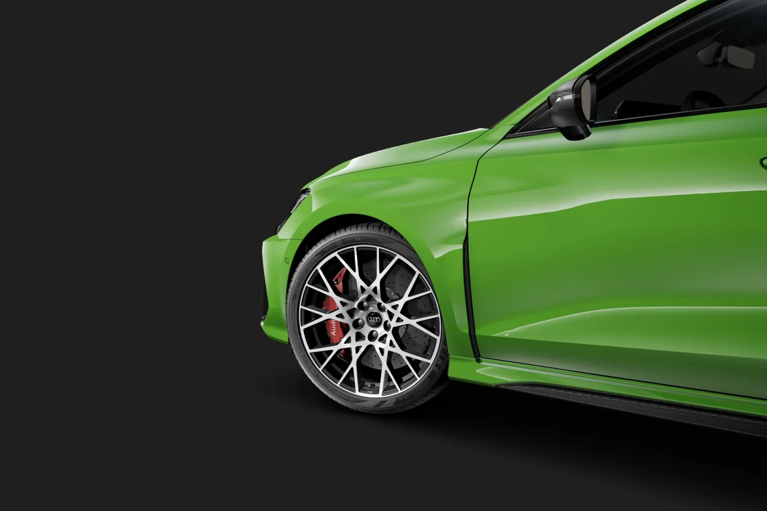 Audi RS 3: 19 дюймов, разная ширина и керамика