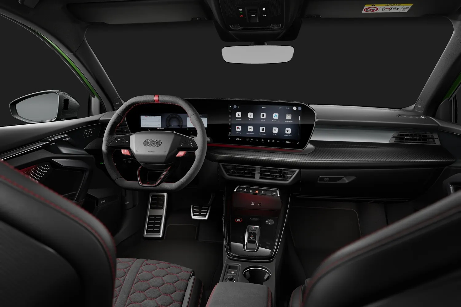 Audi RS 3: Ковши RS и красные акценты