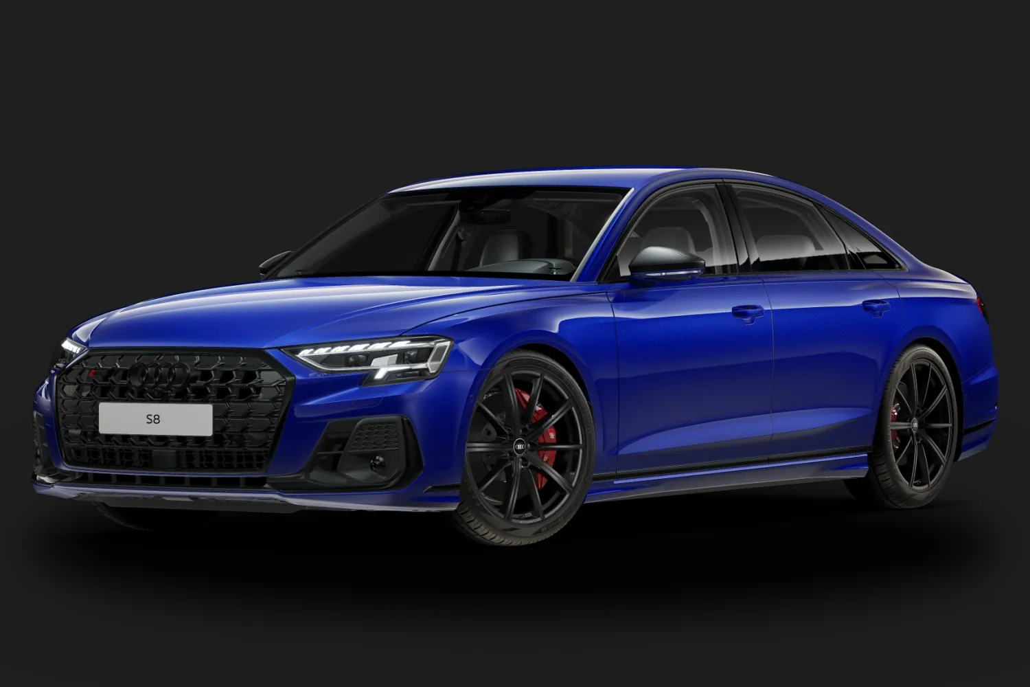 Audi S8: Кузов S8 в Ultrablau Metallic