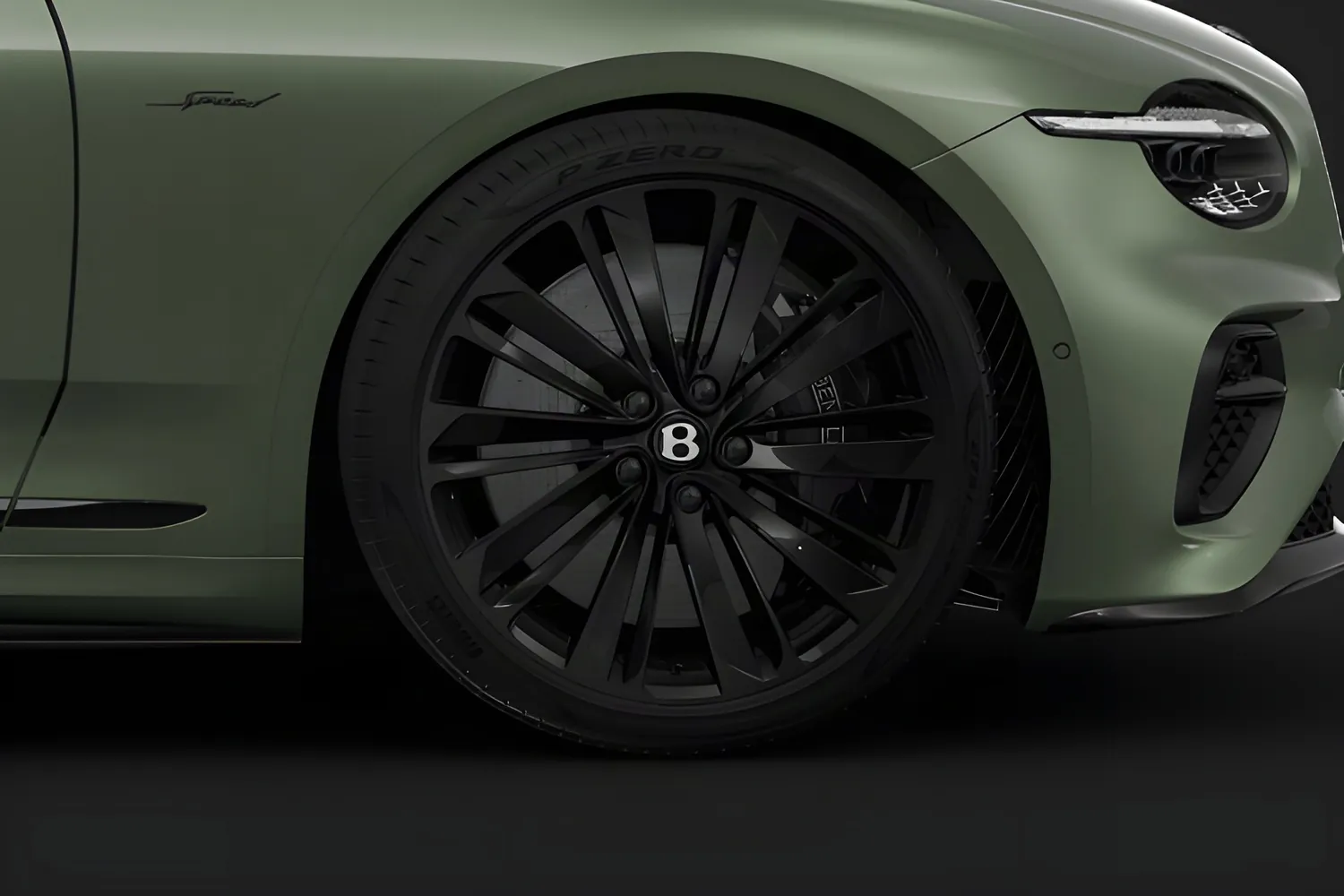 Bentley Continental GT: Колёса 22 дюйма и керамика