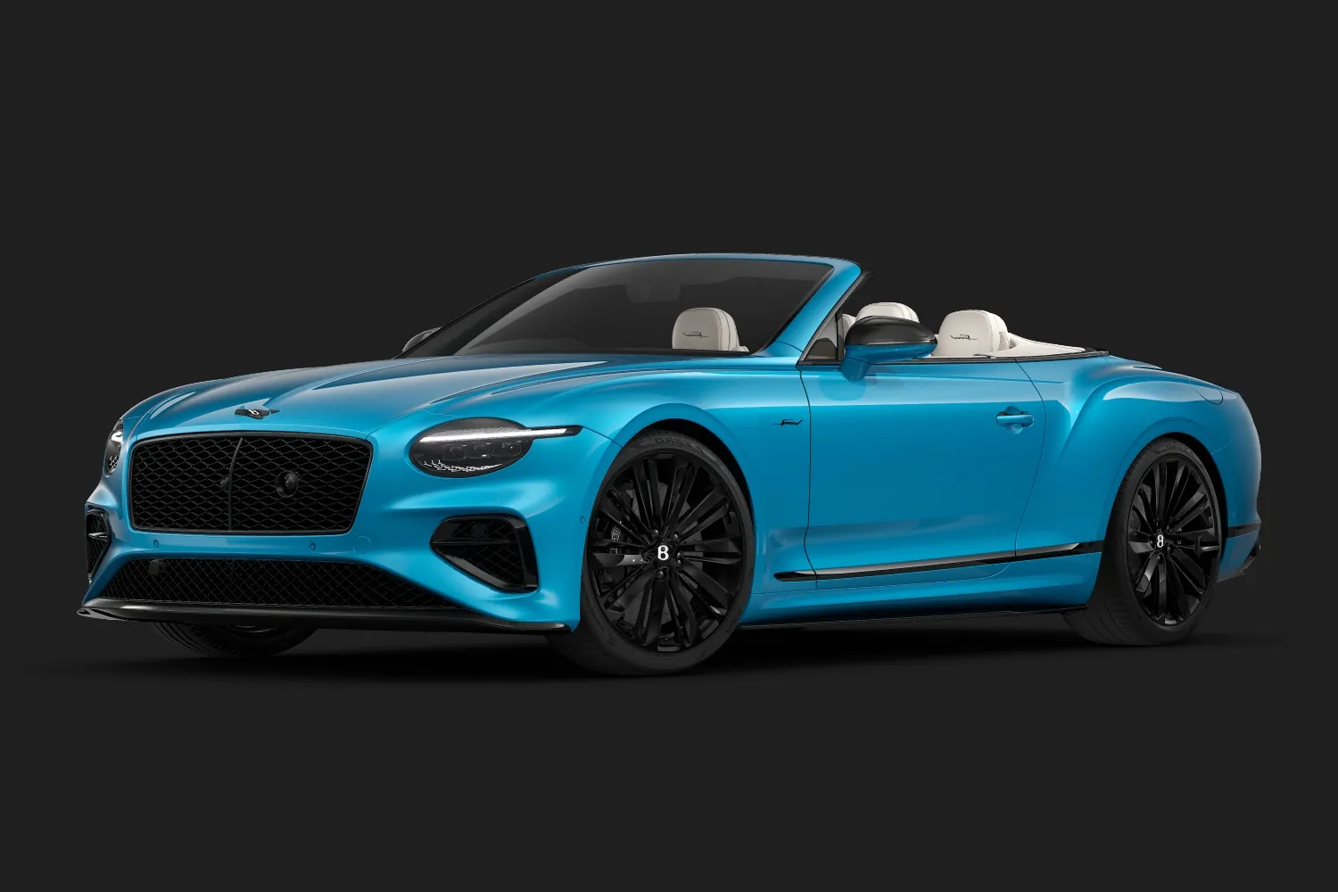 Bentley Continental GTC: Kingfisher без хрома