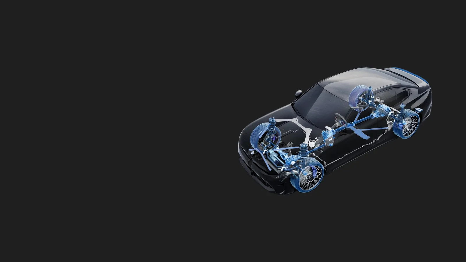 Шасси и полный привод xDrive нового M350