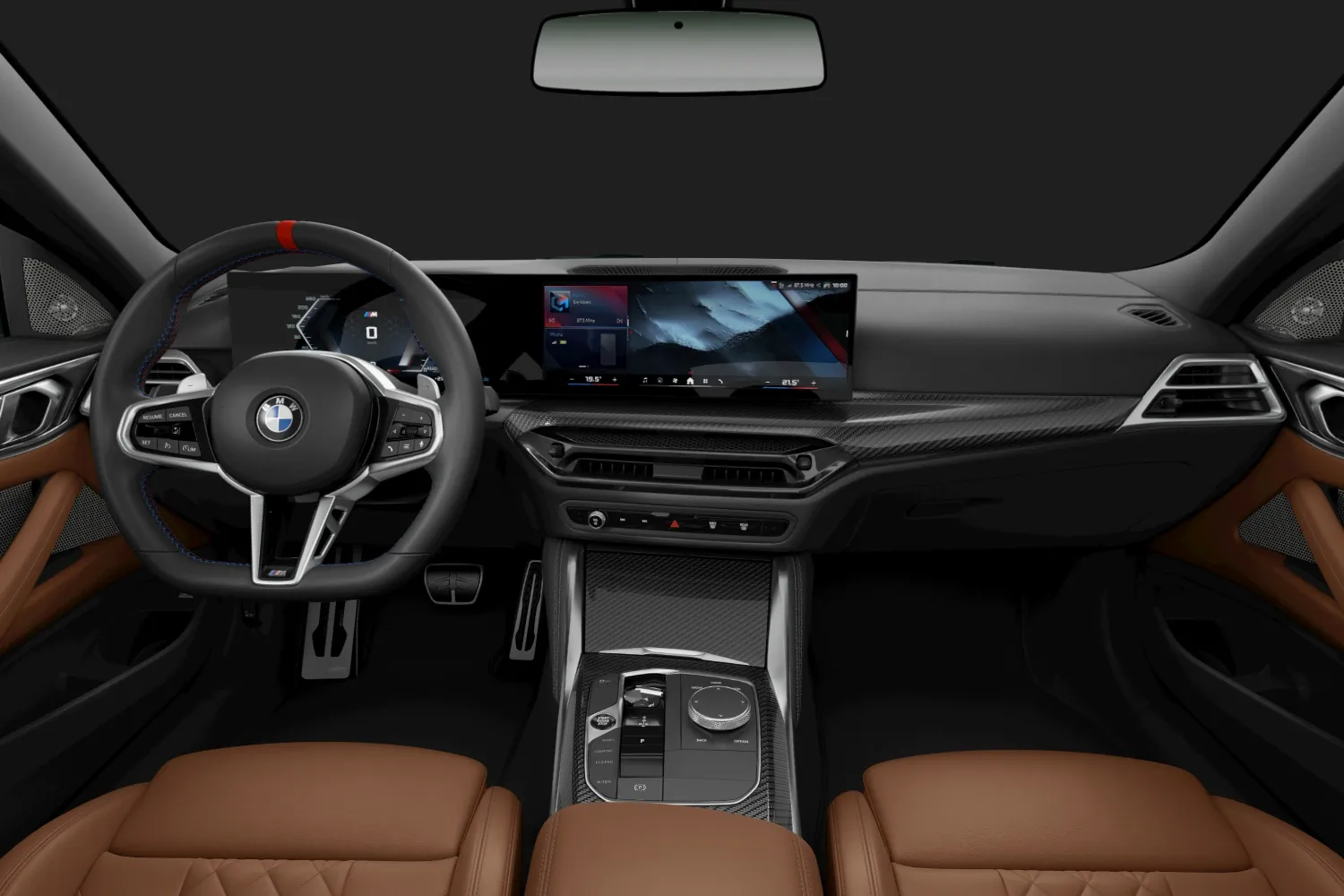 BMW 4 Series: Панель Luxury и кожа Merino Tartufo