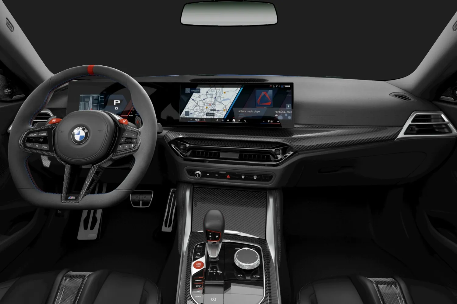 BMW M2: Карбоновые ковши и руль в алькантаре