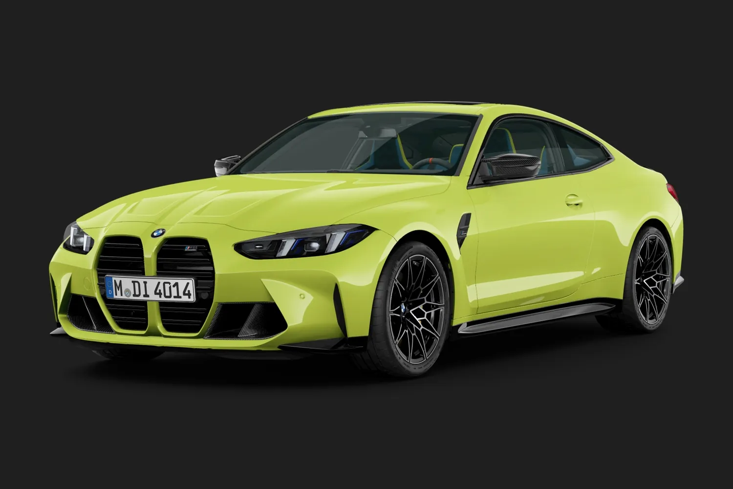 BMW M4: São Paulo Gelb и карбон по кузову