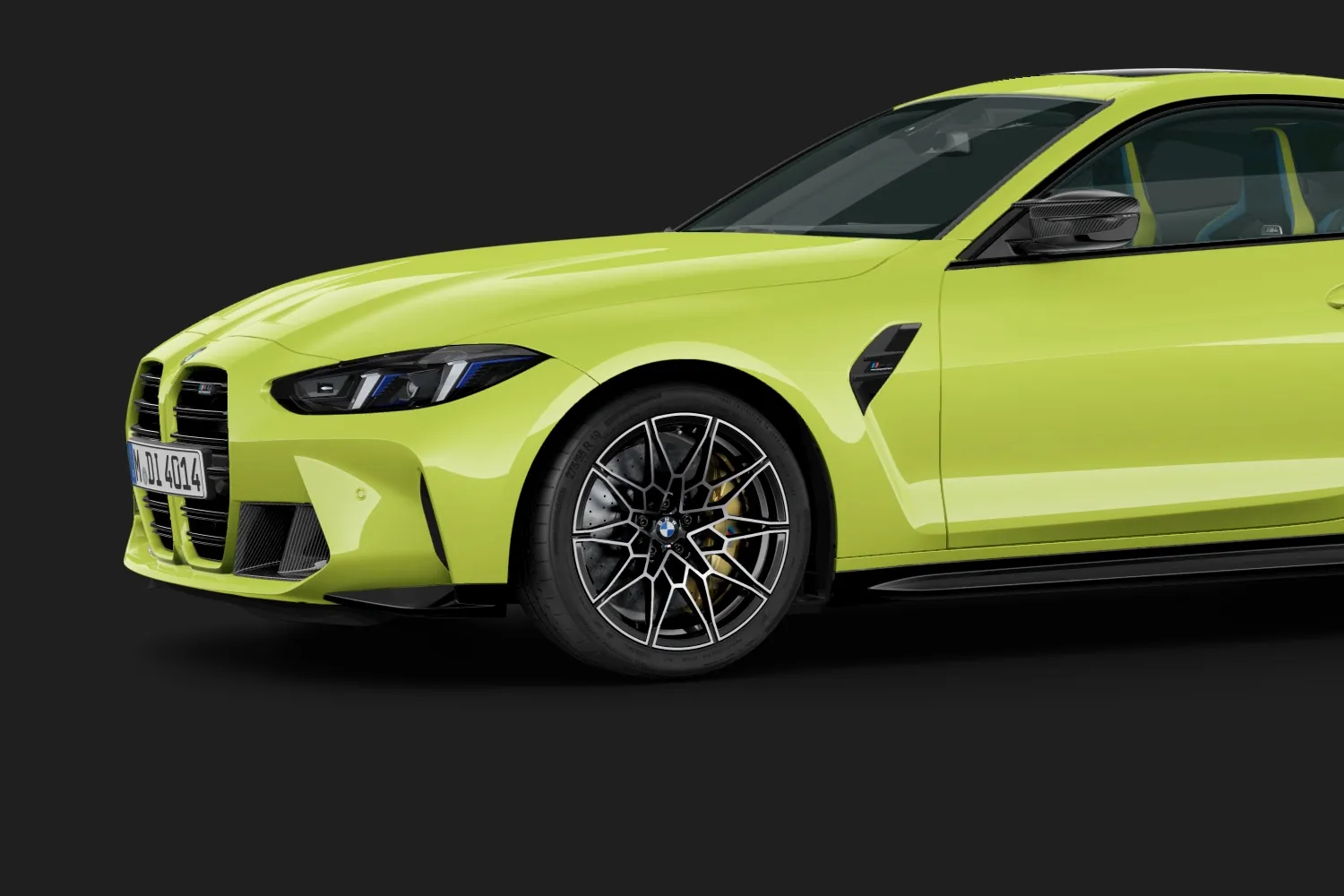 BMW M4: Кованые 826 M с трековыми шинами и карбон-керамика