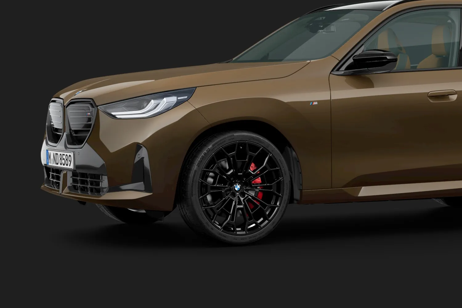 BMW X3: 22 дюйма Polygon 1134 M и красные тормоза M Sport