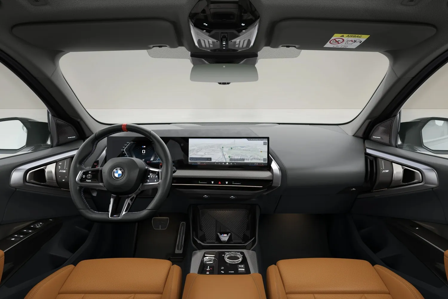 BMW X3: Curved Display, M-алькантара и кожа Bernstein