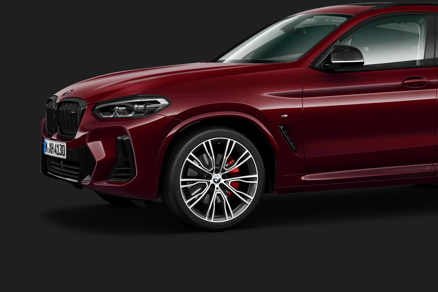 BMW X4: 21 дюйм BMW Individual 726 I и красные тормоза M Sport