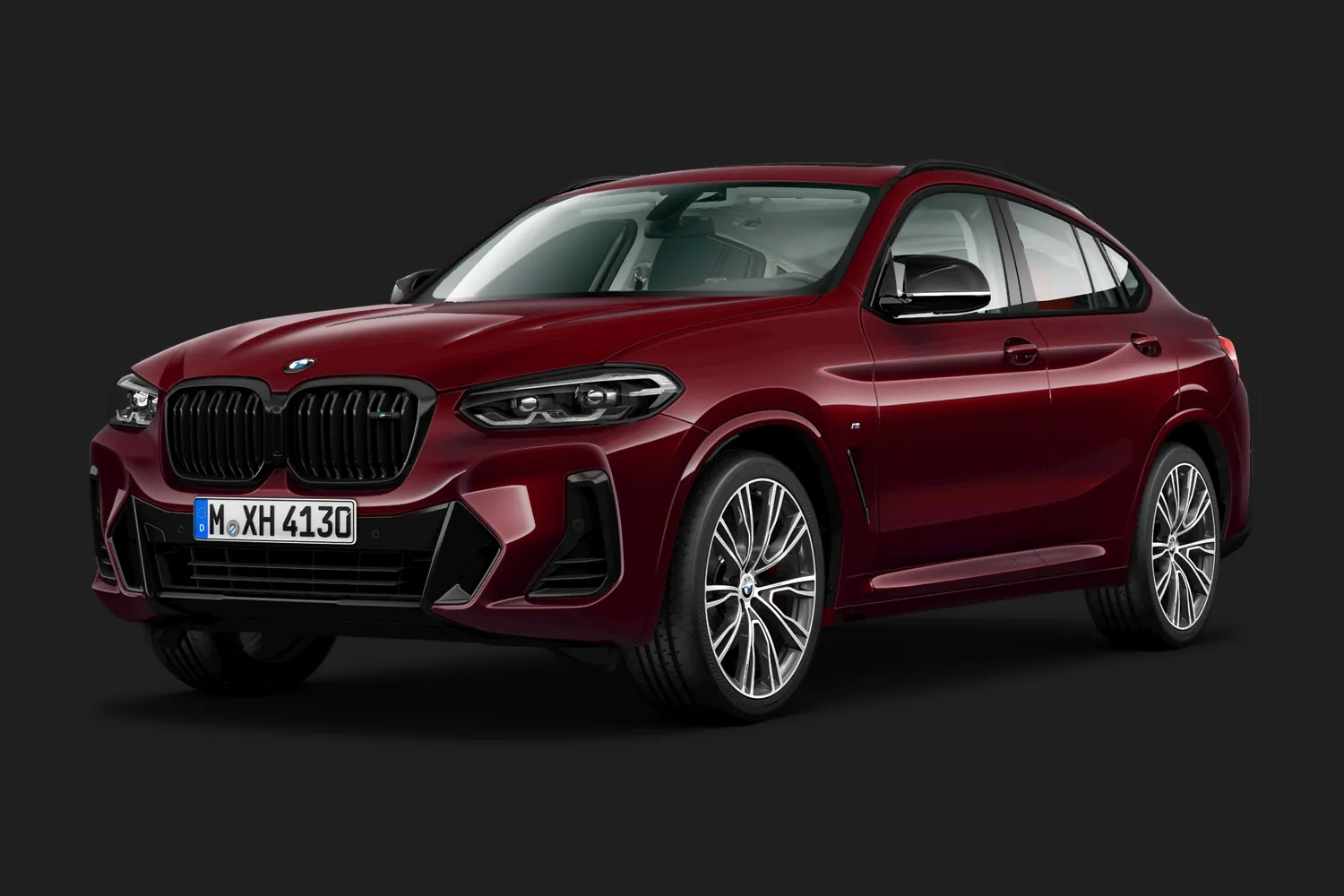 BMW X4: Aventurinrot и M-аэропакет