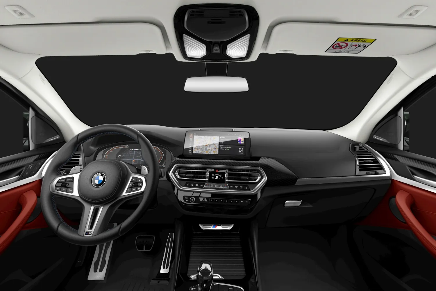 BMW X4: Торпедо в коже Fionarot и карбон