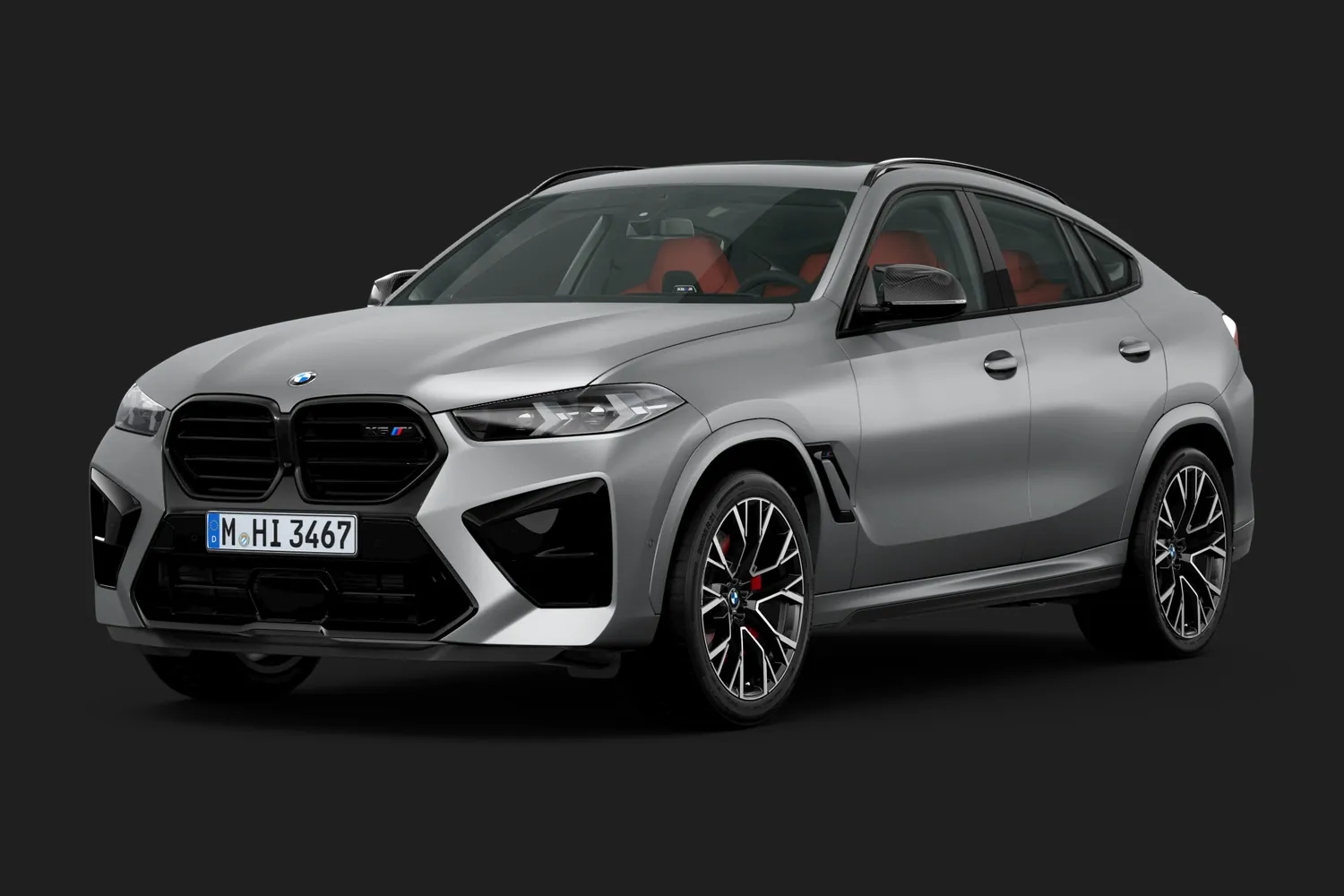 BMW X6 M: Матовый Frozen Pure Grey и карбон