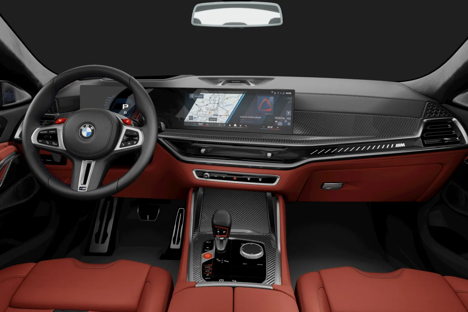 BMW X6 M: Sakhir Orange, карбон и Bowers & Wilkins Diamond