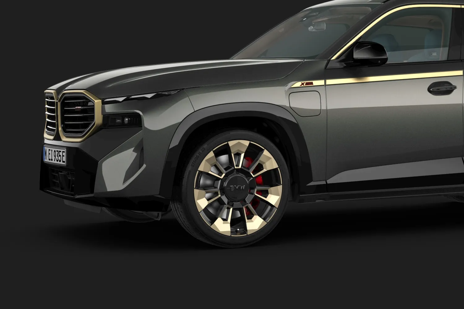 BMW XM: 23 дюйма 923 M с акцентом Nightgold и тормоза M Sport