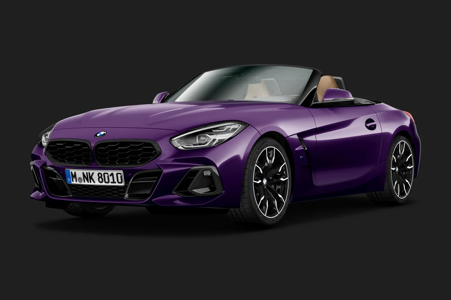 BMW Z4: Фиолетовый Thundernight и мягкий верх