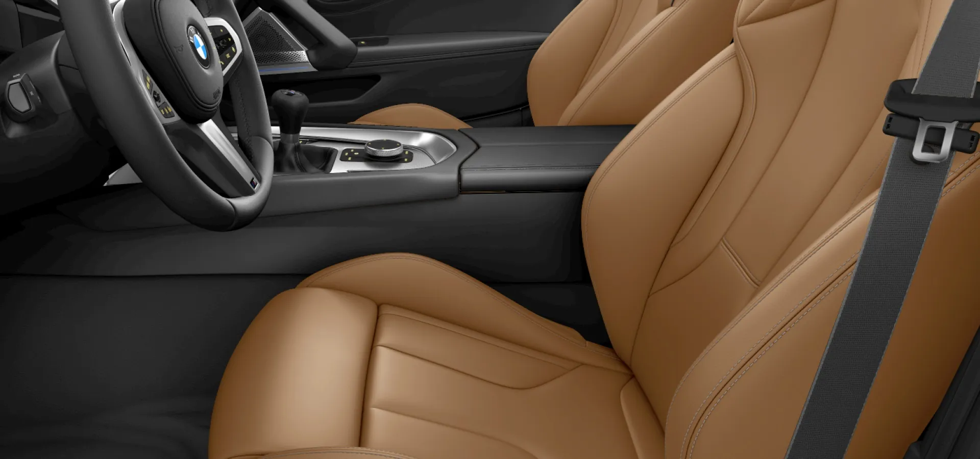 Кожа Vernasca Cognac и рычаг механики в Z4 M40i