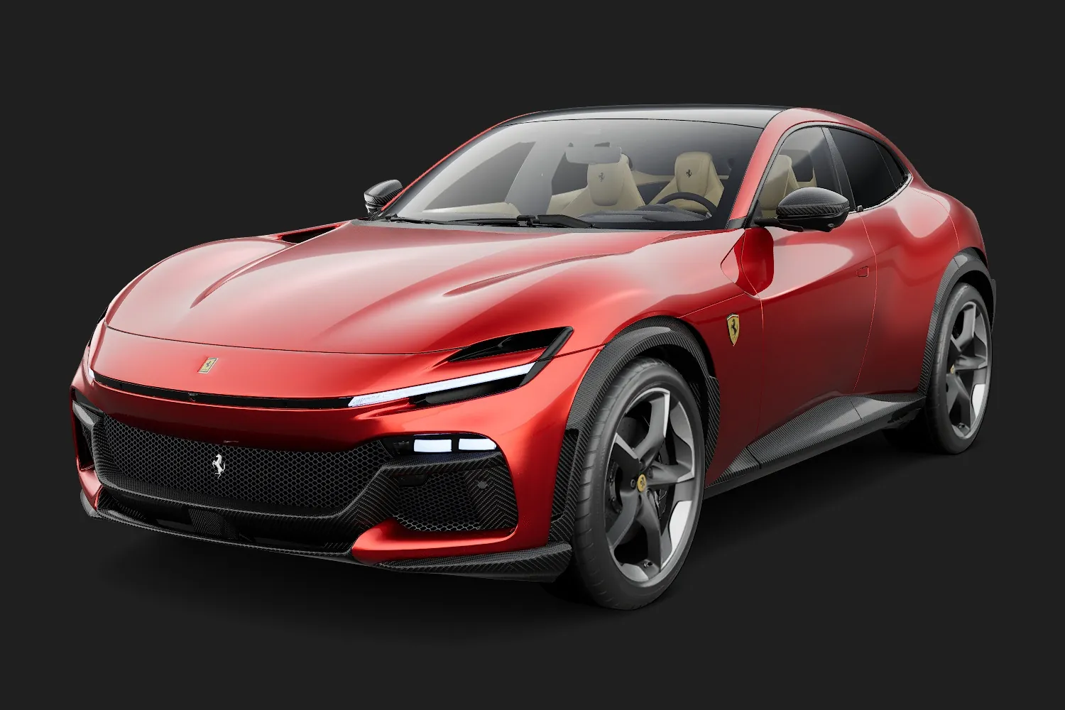 Ferrari Purosangue: Purosangue, первый четырёхдверный Ferrari