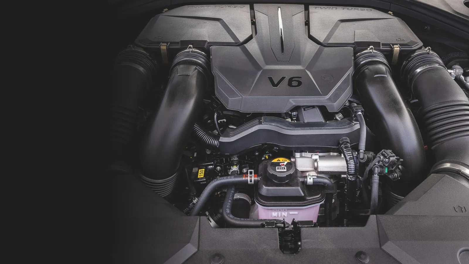V6 3.5 с двумя турбинами у GV70