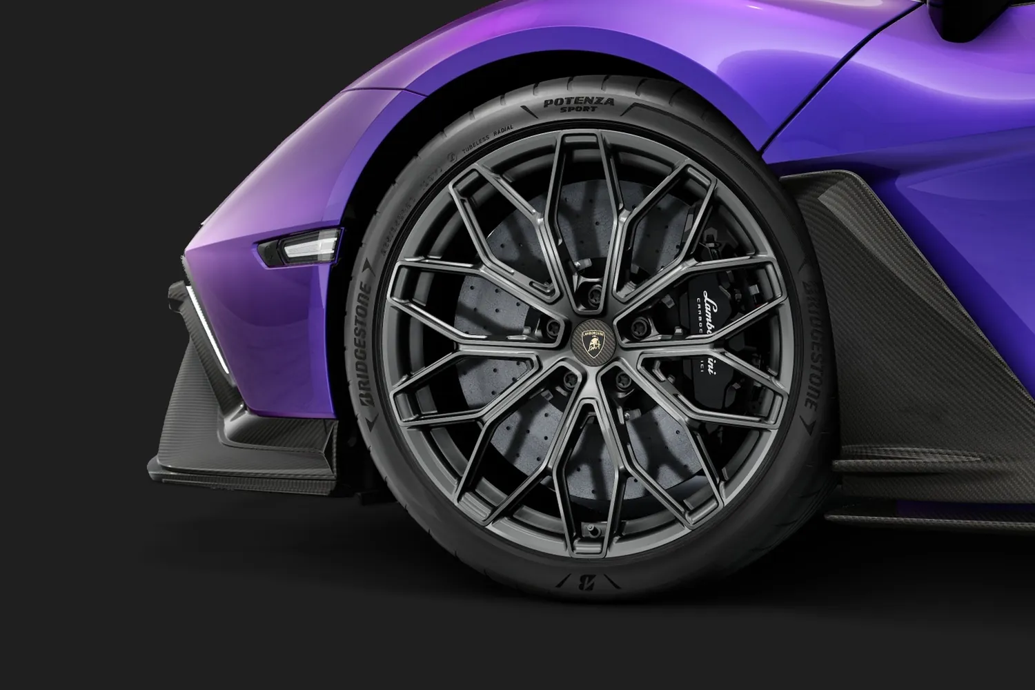 Lamborghini Revuelto: Кованые Triguero 20 и 21 дюйма