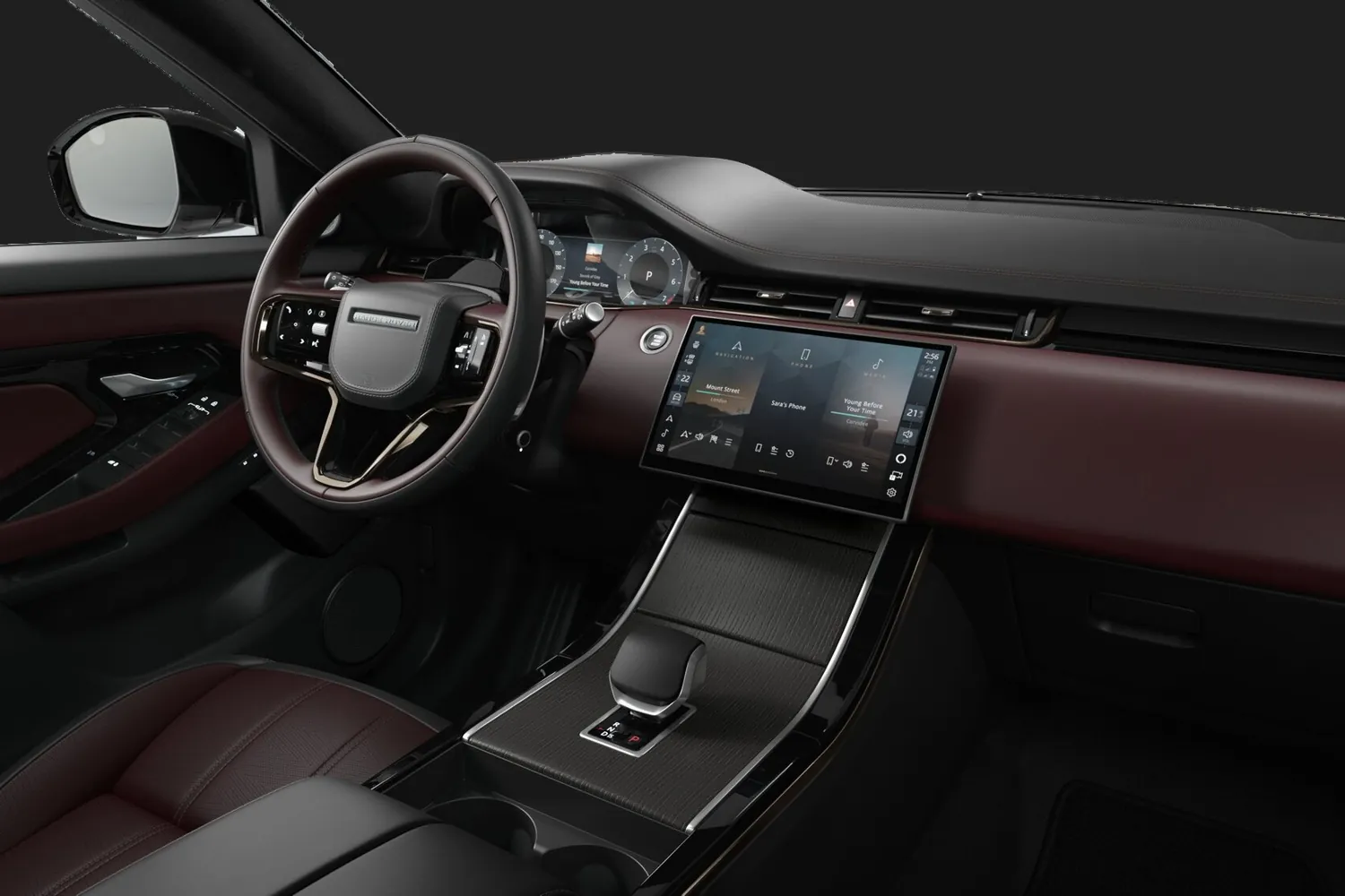 Land Rover Range Rover Evoque: Торпедо с изогнутым экраном 11,4 дюйма