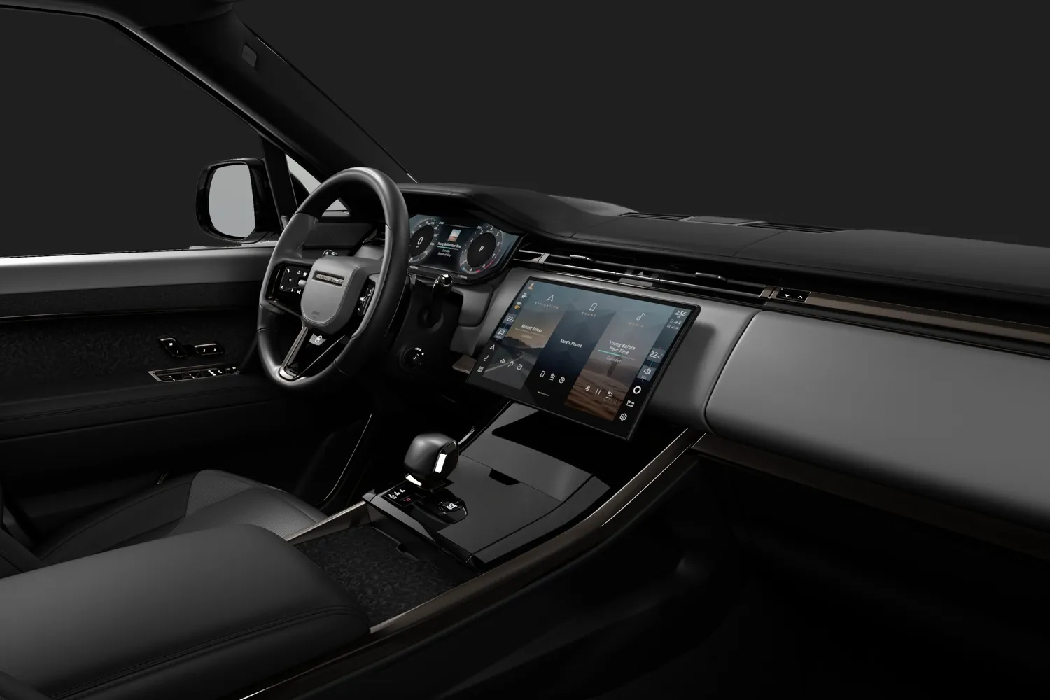 Land Rover Range Rover Sport: Торпедо SV с рулём без кожи и кнопкой SV Mode