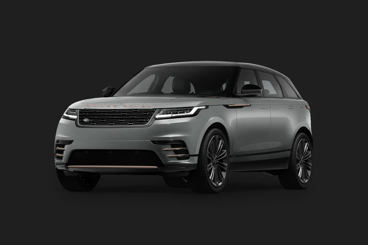 Land Rover Range Rover Velar: Перед Velar в Zadar Grey и чёрная крыша