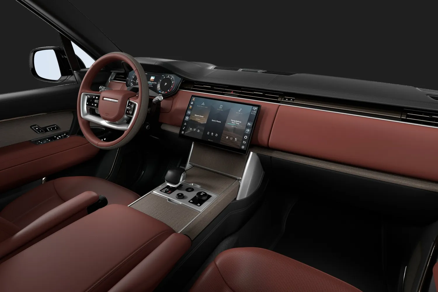Land Rover Range Rover: Торпедо SV с экраном 13,1 дюйма и керамикой Satin Black