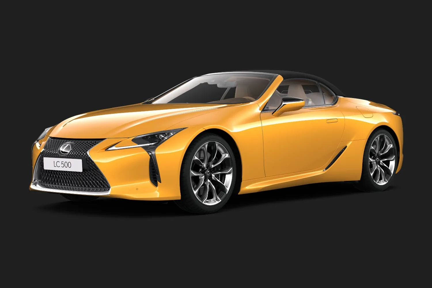 Lexus LC 500: Flare Yellow и кузов из аэродинамической трубы
