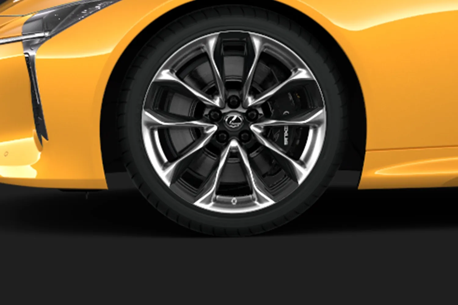 Lexus LC 500: Кованые колёса 21 дюйм