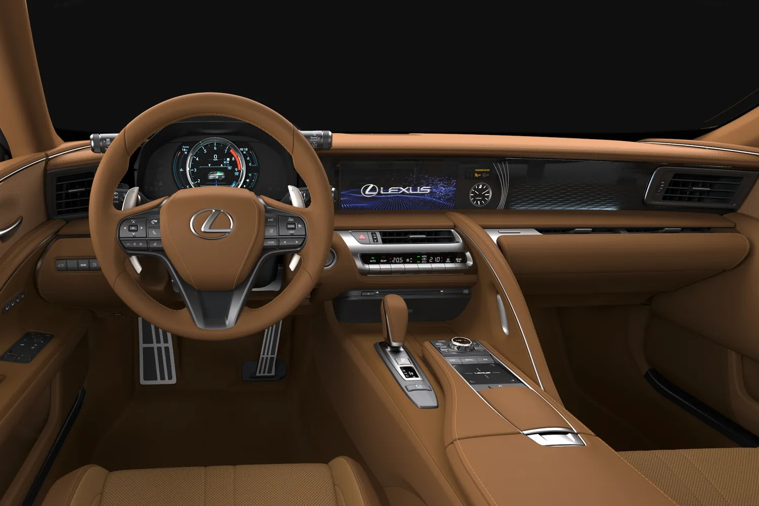 Lexus LC 500: Экран 12,3 дюйма вместо тачпада
