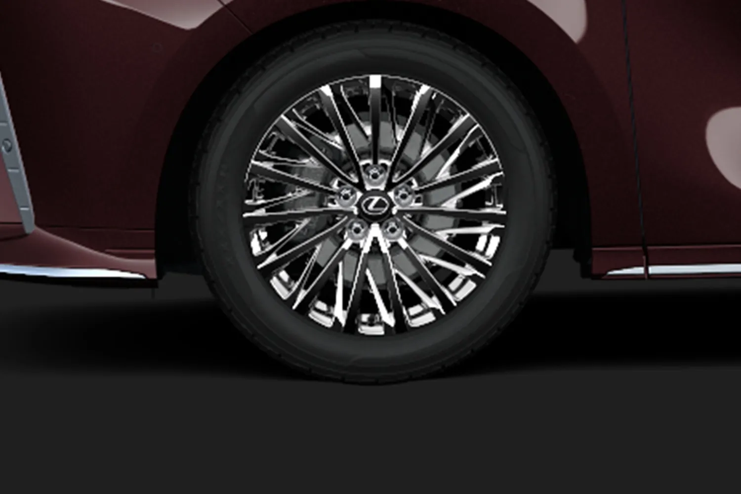 Lexus LM: Кованые колёса 19 дюймов