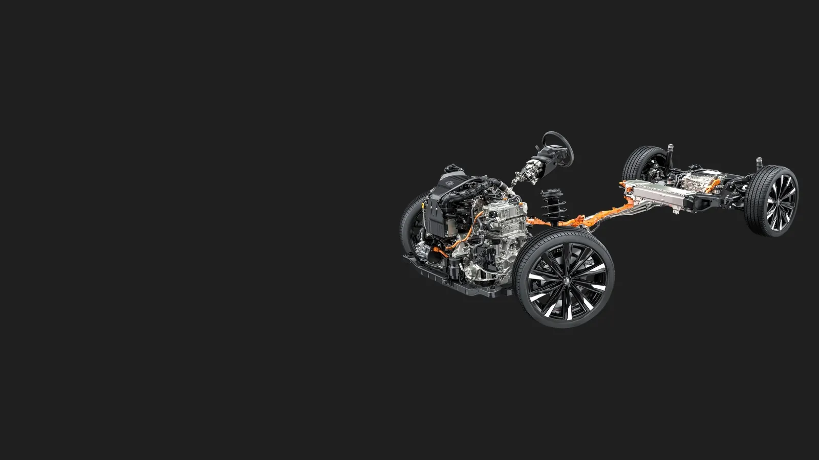 Турбо-гибрид 2,4 с задним eAxle у LM 500h