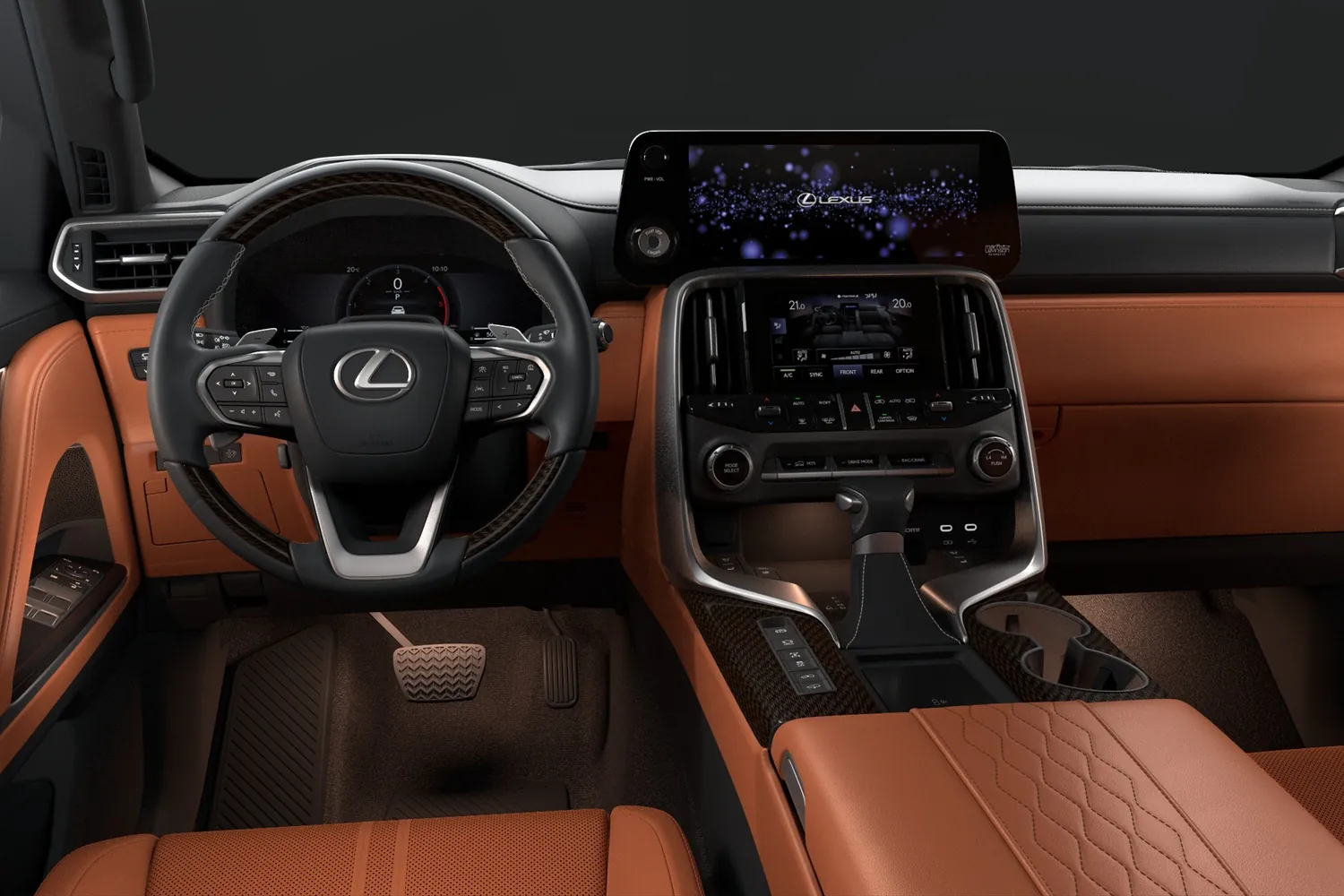 Lexus LX: Торпедо Tazuna и Mark Levinson на 25 динамиков