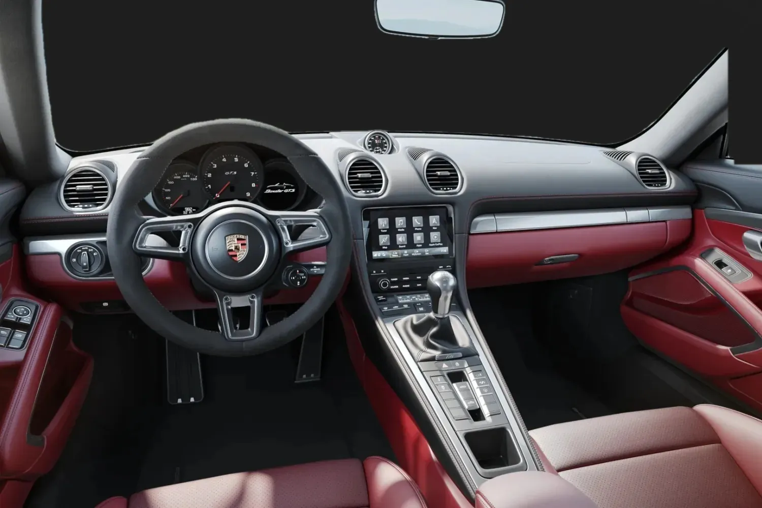 Porsche 718 Boxster: Приборы, Race-Tex и Sport Chrono
