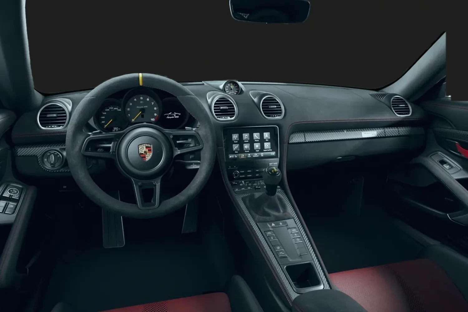 Porsche 718 Spyder RS: Ковши, Race-Tex и метка на руле