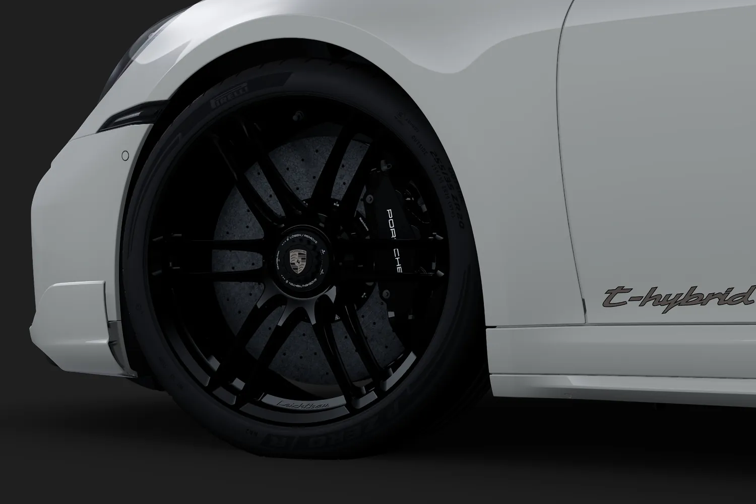 Porsche 911 Turbo: Тёмный Turbonit на колёсах Turbo S