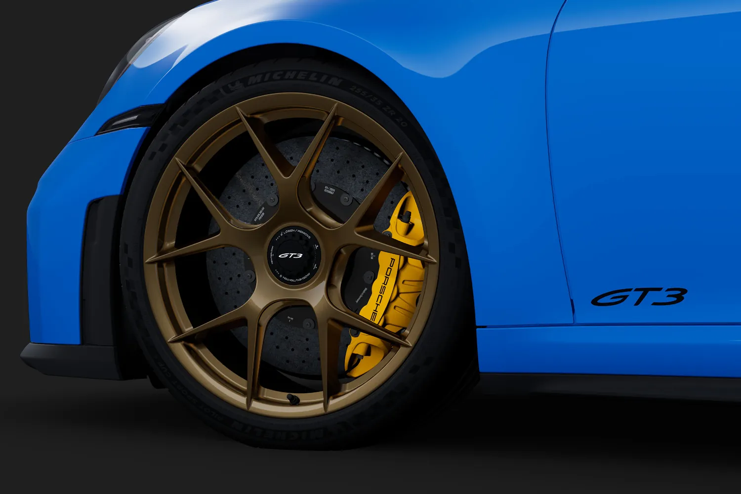 Porsche 911: Кованые диски и керамика 911 GT3