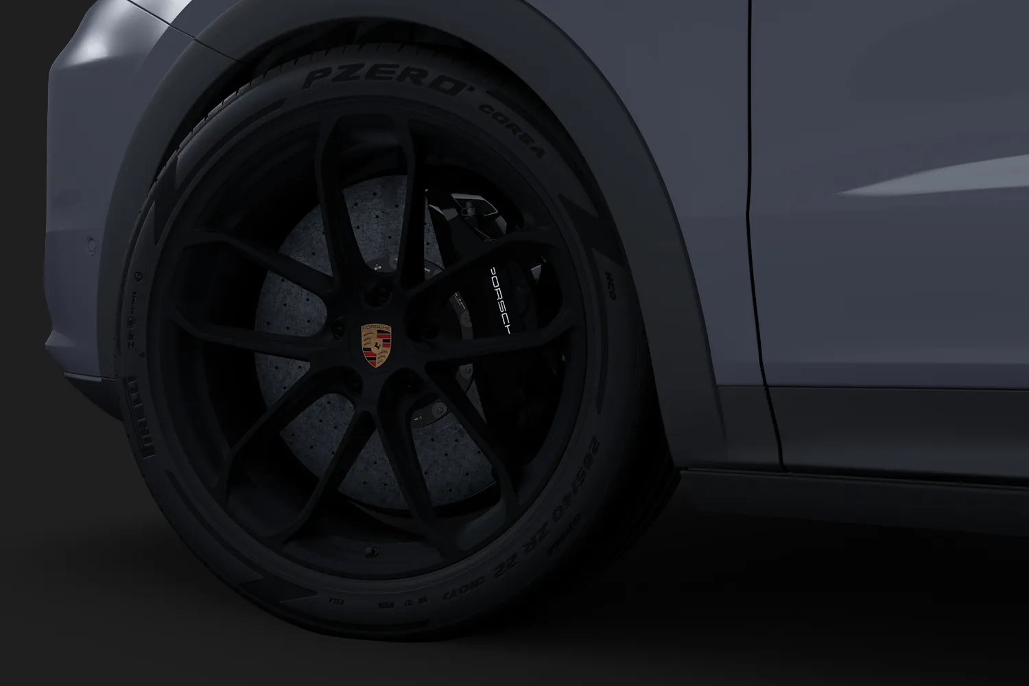Porsche Cayenne Coupe: Диски GT Design и Arctic Grey