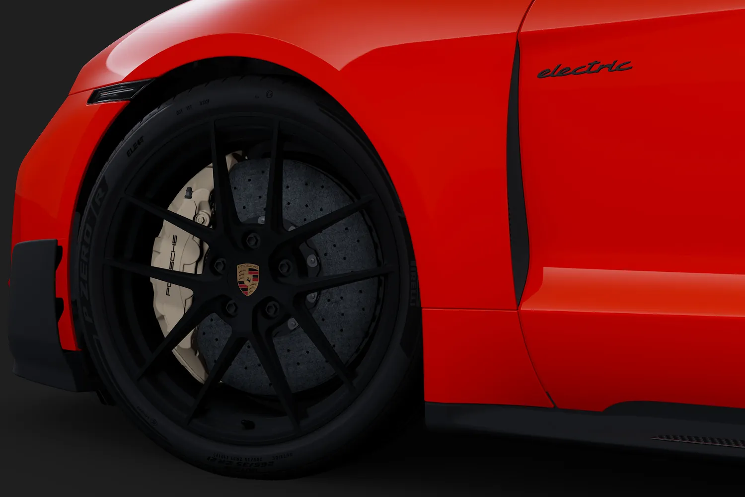 Porsche Taycan: Кованые диски и керамика Taycan