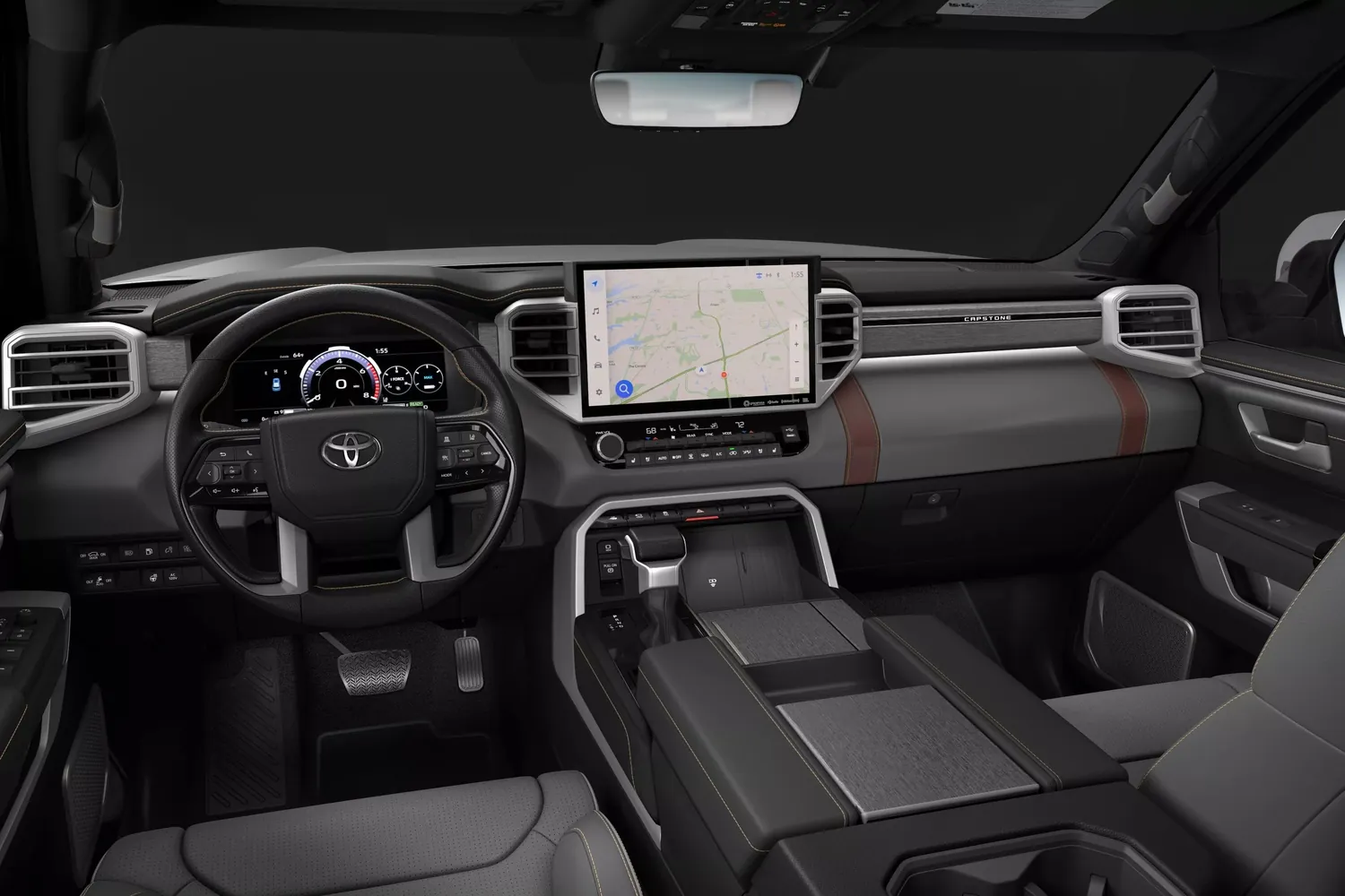 Toyota Sequoia: Проекция 10 дюймов и цифровое зеркало