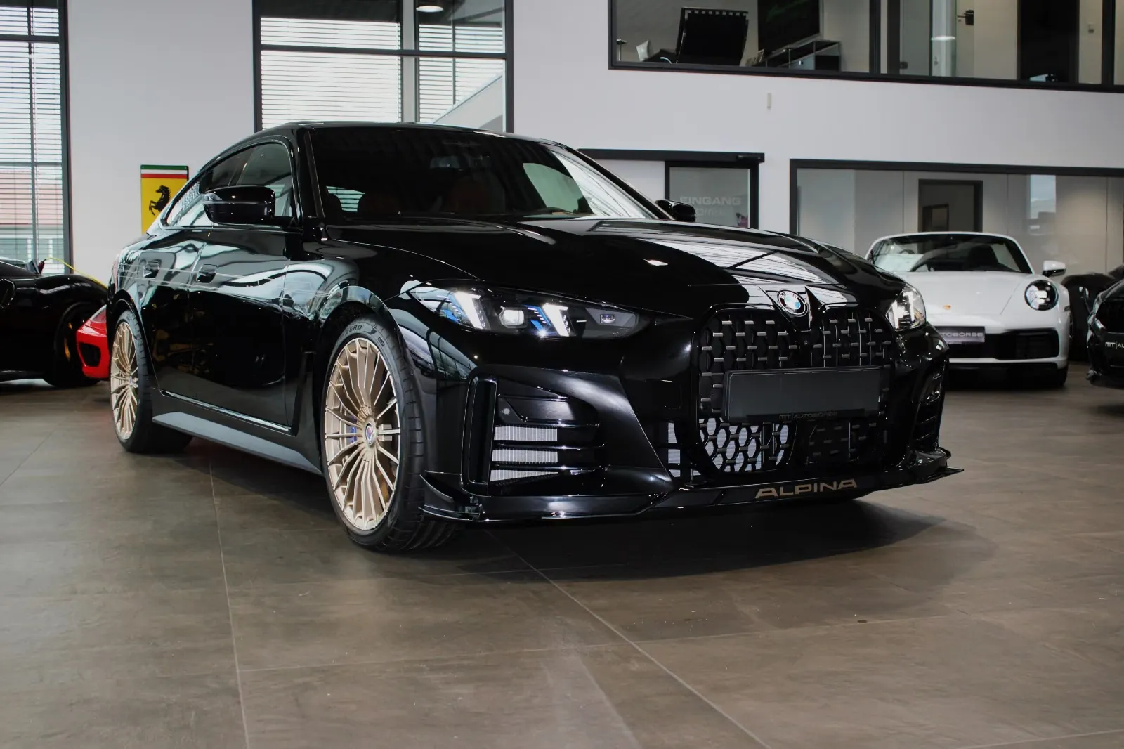 Alpina B4 GT Gran Coupé 2026 3.0 л 529 л.с Бензин, пробег 100 км, Чёрный, Полный привод, Автомат, авто из Германия, доставка по РФ, фото 11