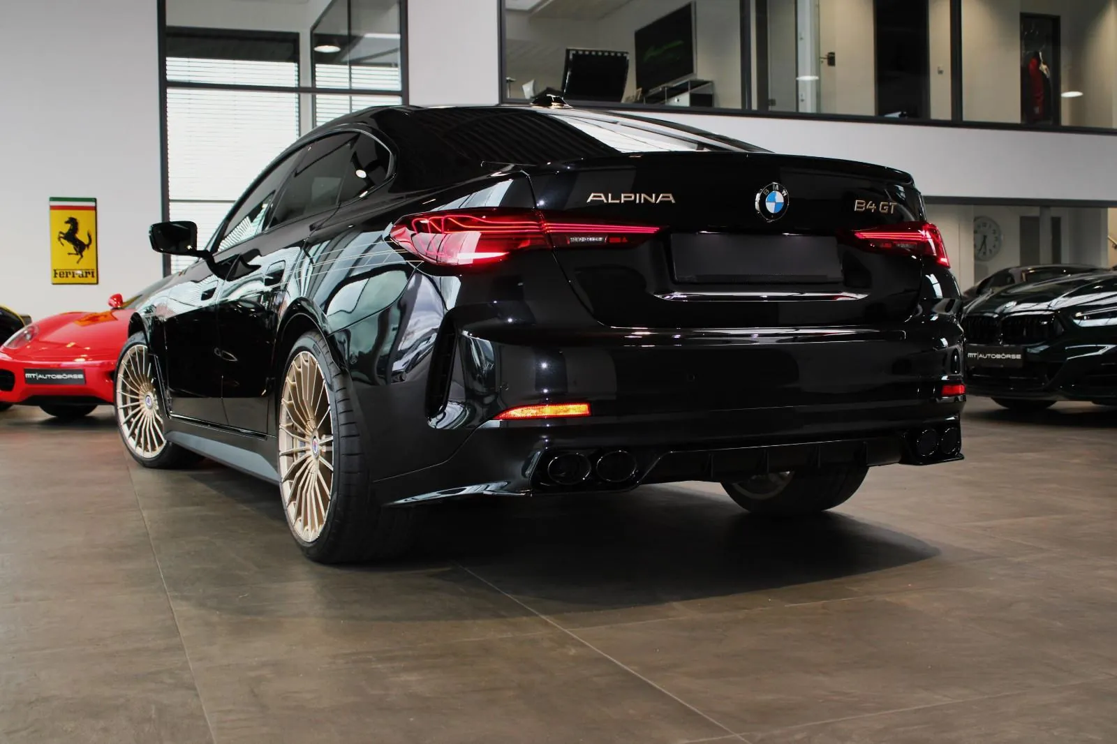 Заказать Alpina B4 GT Gran Coupé 2026 3.0 л 529 л.с Бензин, Чёрный, Полный привод, Автомат — поставка из Германия, доставка по России и СНГ, фото 10