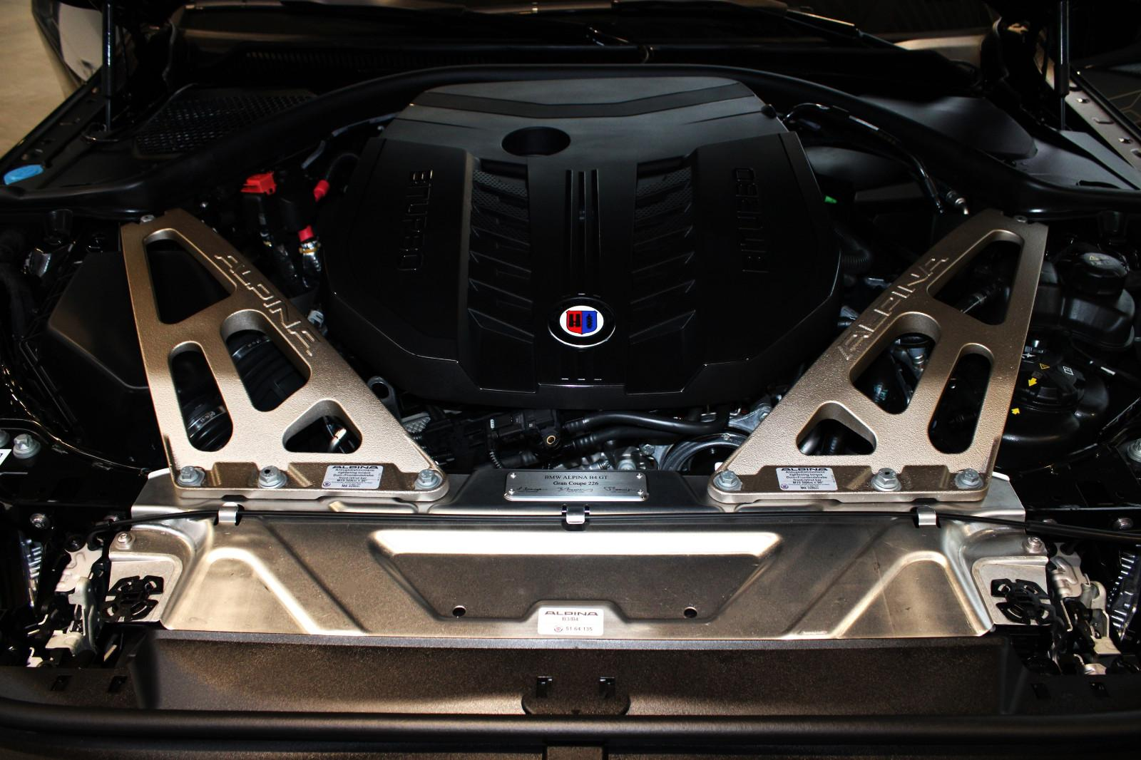 Alpina B4 GT Gran Coupé 2026, чёрный, фото 26