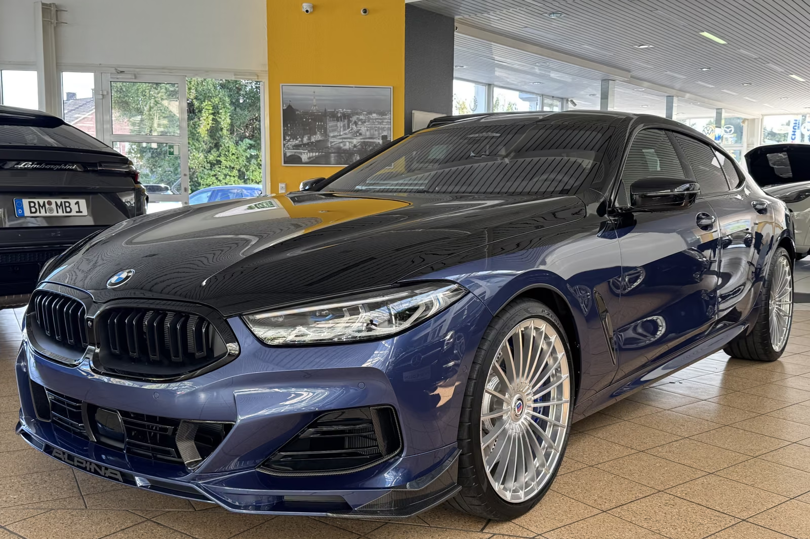 Выбор покупателей — Alpina B8 GT Gran Coupé, limited series (28 of 99) 2026 4.4 л 634 л.с Бензин, пробег 20 км, Синий, привезён из Германия, доставка по РФ, фото 6