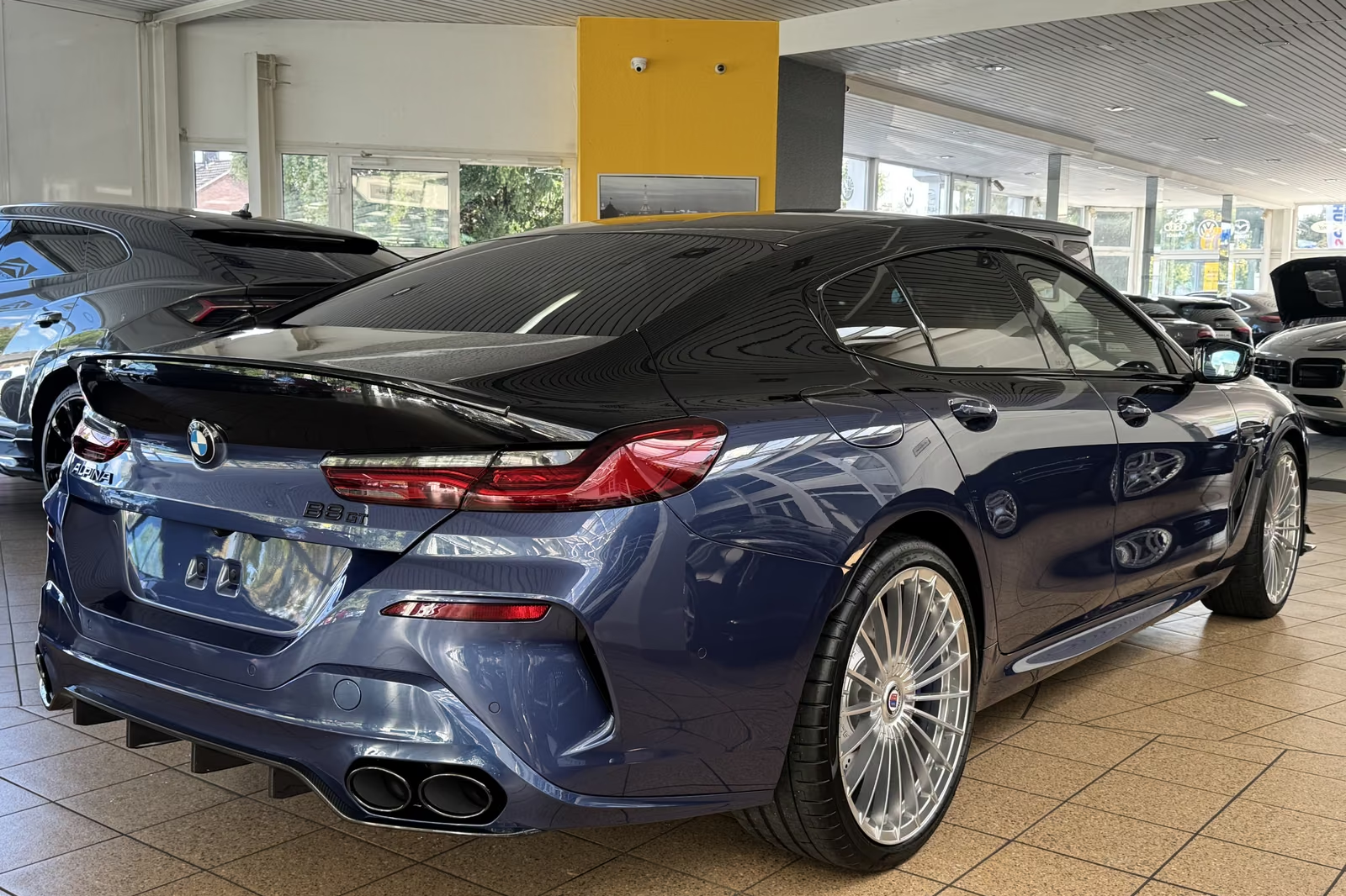 Купить Alpina B8 GT Gran Coupé, limited series (28 of 99) 2026 4.4 л 634 л.с Бензин, Синий, Автомат, Полный привод — авто из Германия, с доставкой по всей России, фото 3